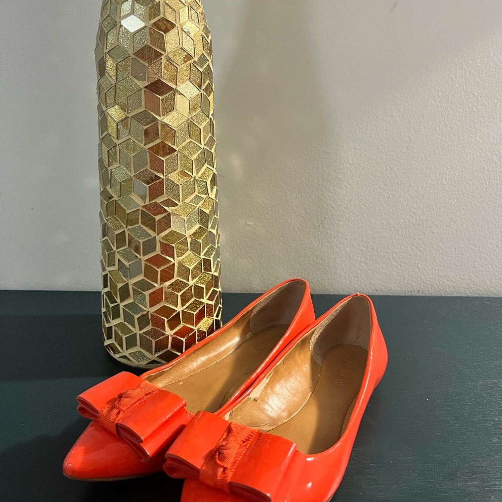 Jcrew bow flats